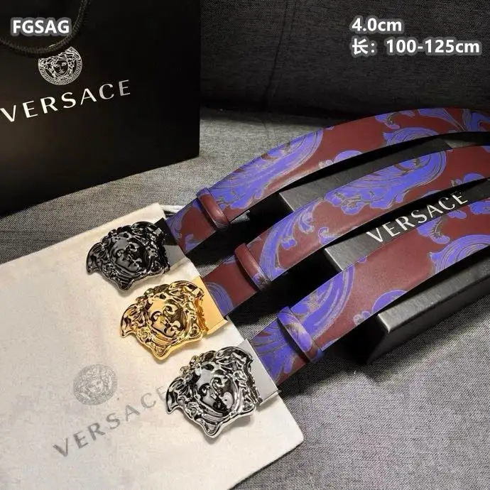 Versace belt 40mmX100-125cm 8L111